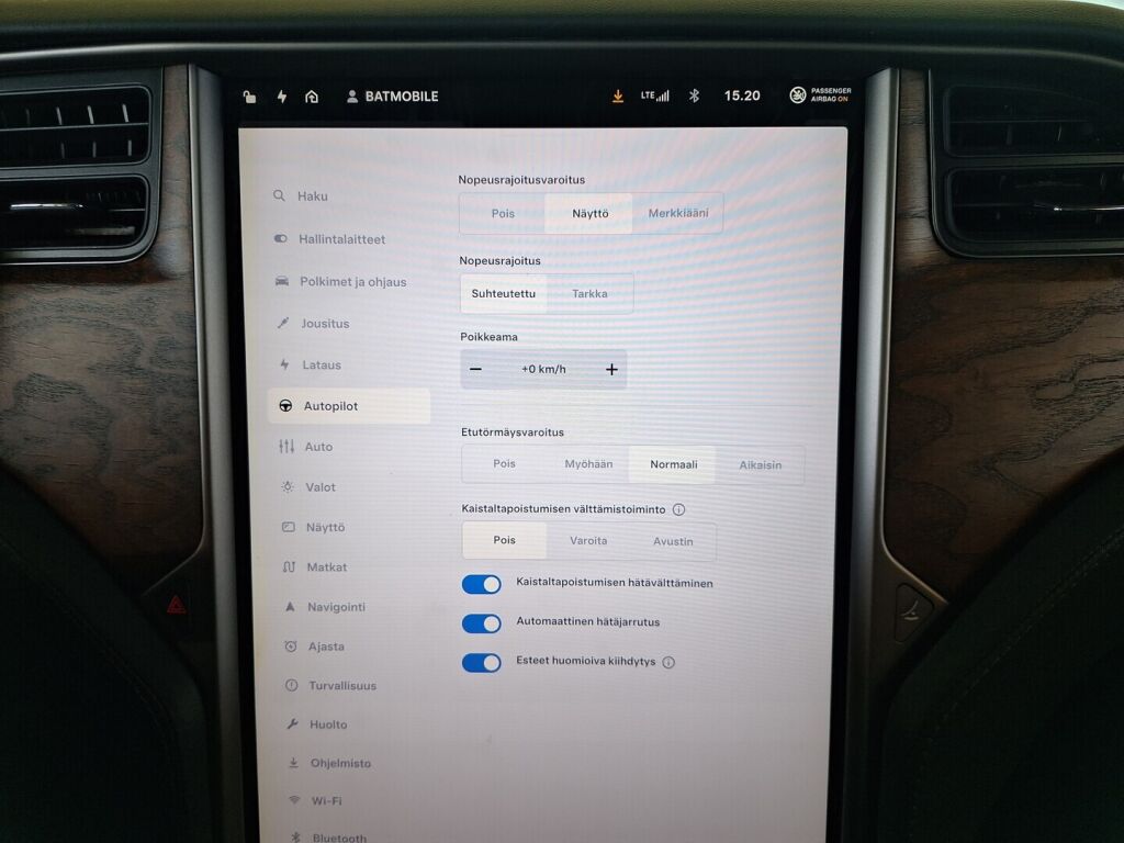 Tesla Model S 2018 Harmaa