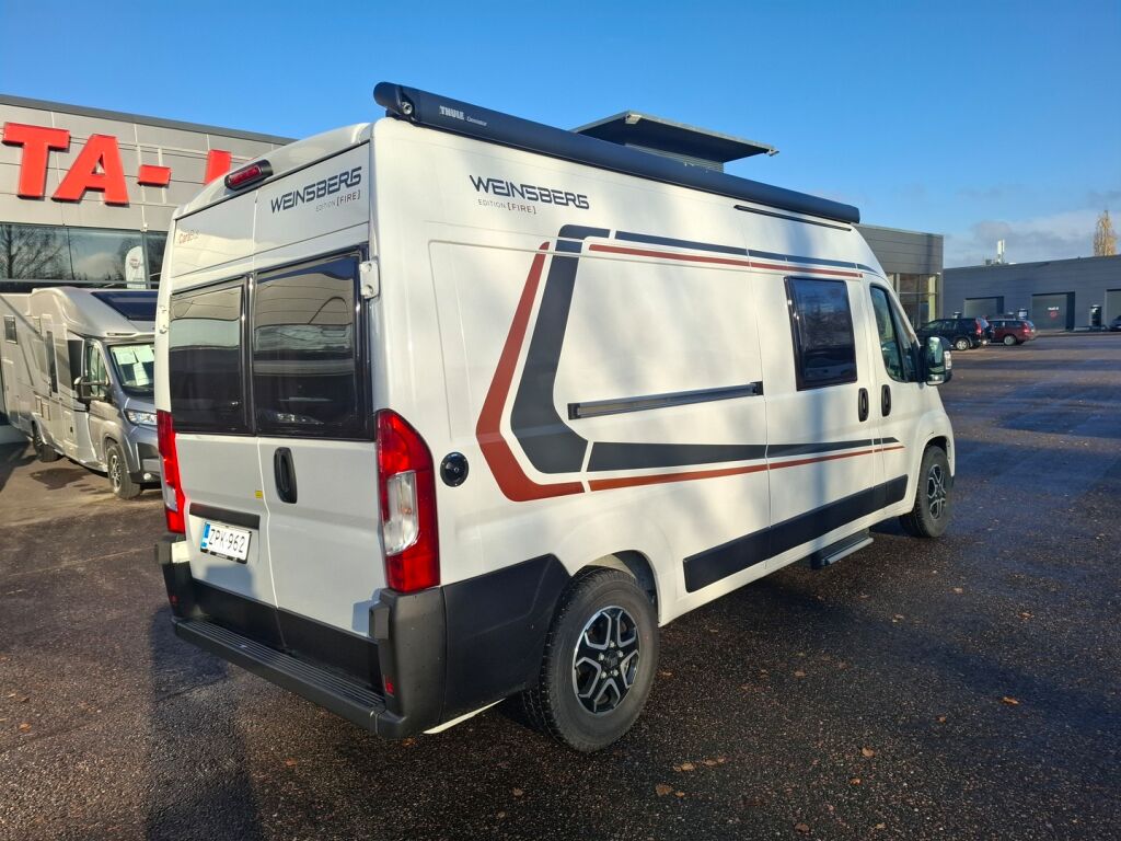 Weinsberg Carabus 600 ME Edition Fire 2025 Valkoinen
