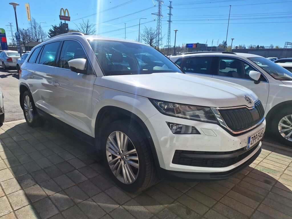 Skoda Kodiaq 2017 Valkoinen