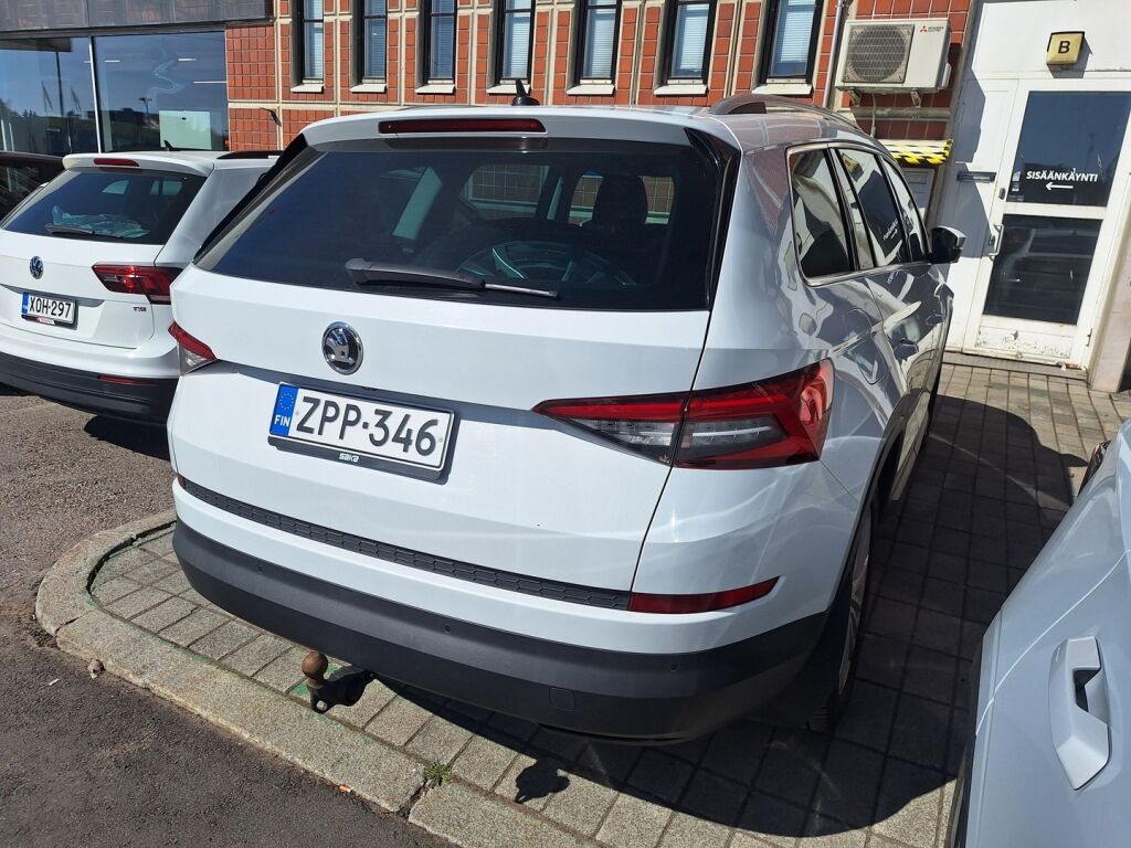 Skoda Kodiaq 2017 Valkoinen