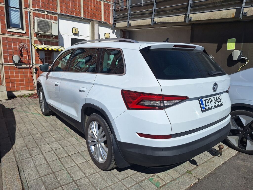 Skoda Kodiaq 2017 Valkoinen
