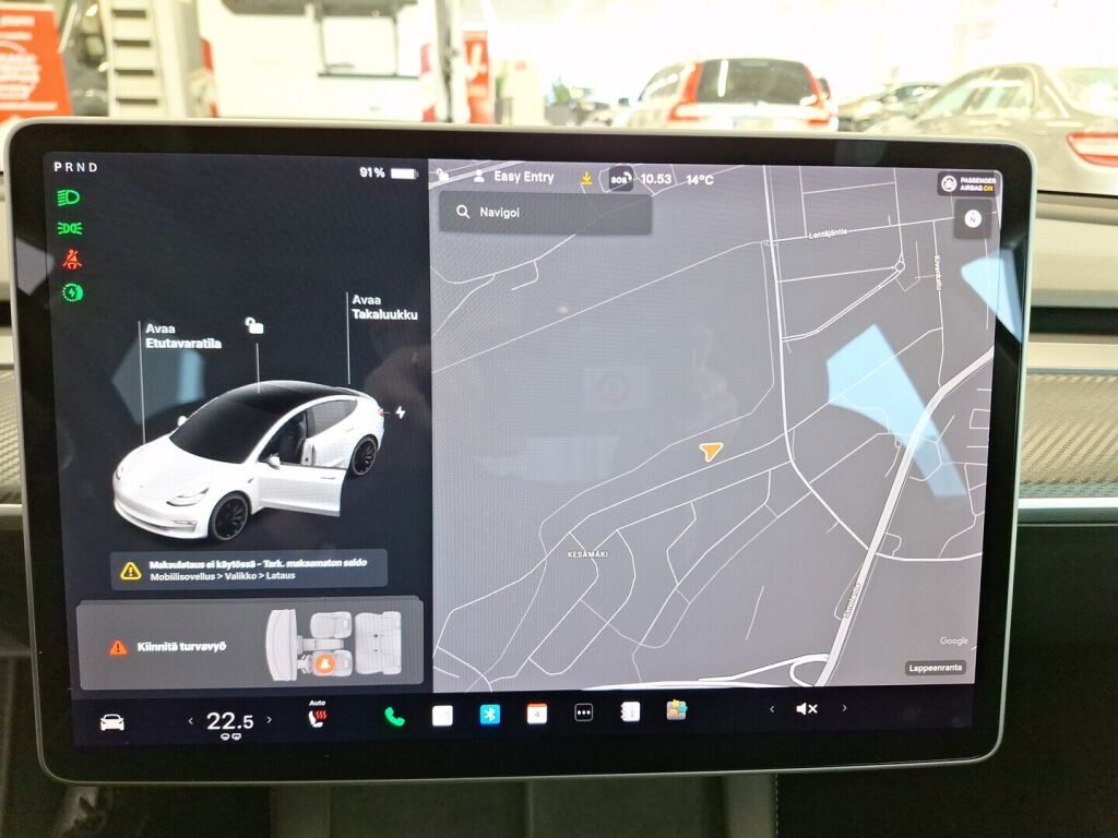 Tesla Model 3 2021 Valkoinen