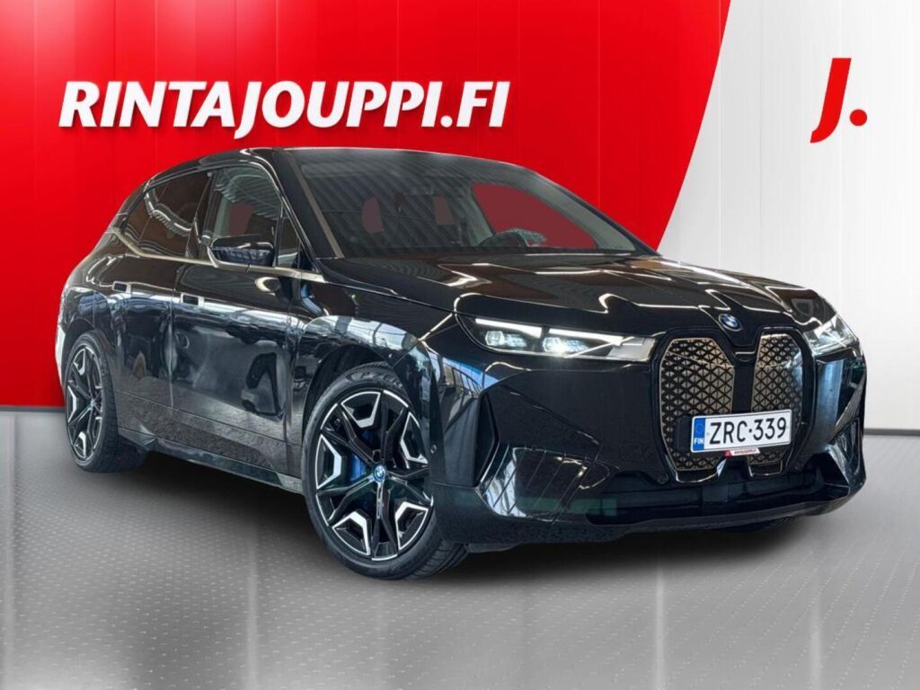 BMW iX 2022 Musta