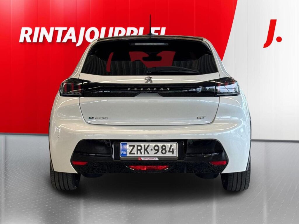 Peugeot e-208 2021 Valkoinen