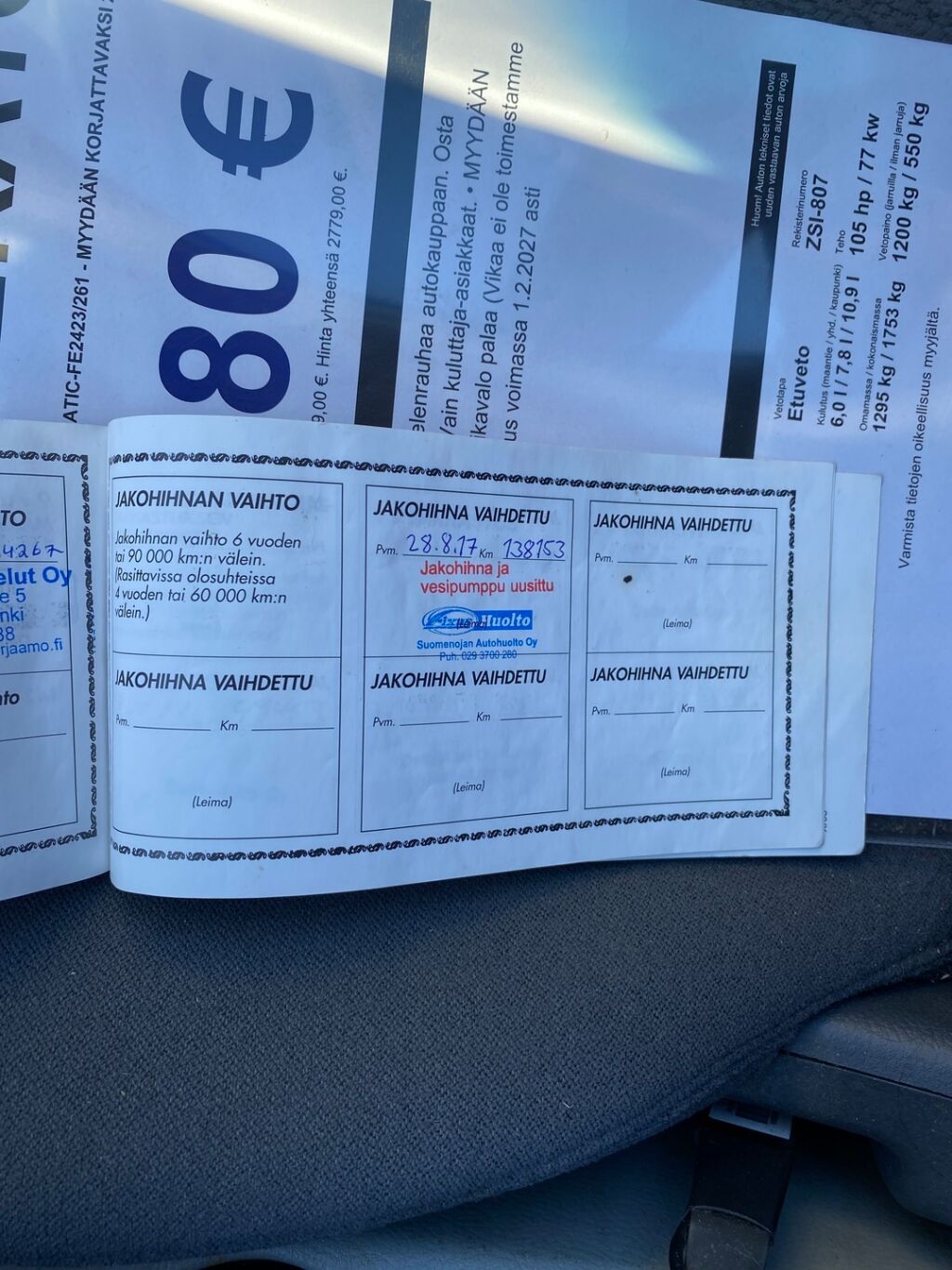 Kia Cerato 2005 Sininen