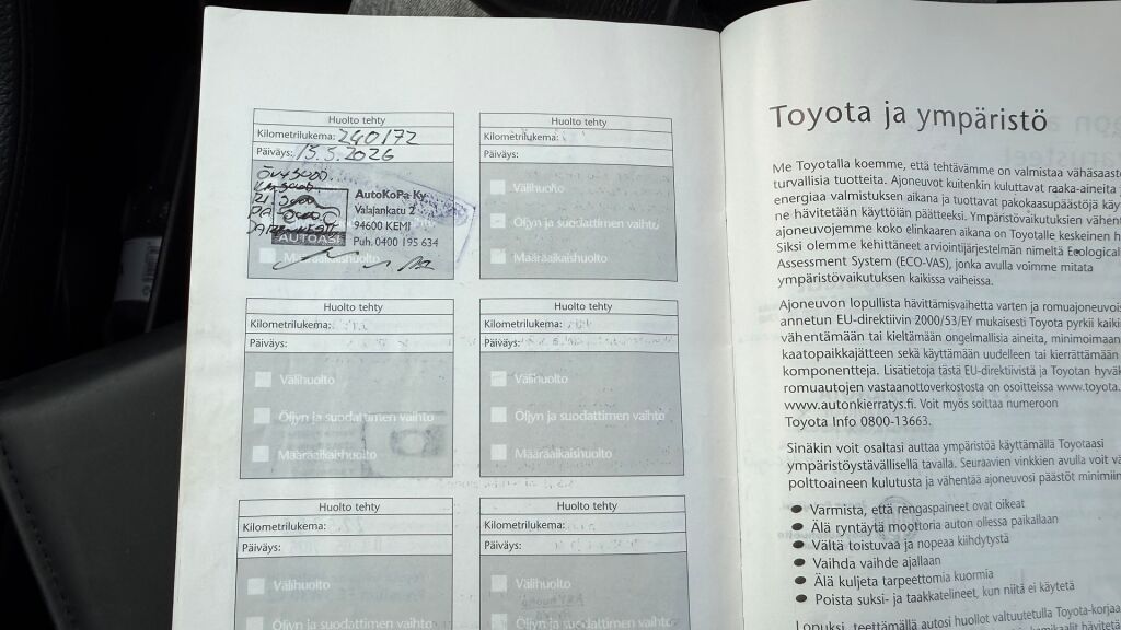 Toyota Avensis 2008 Vihreä