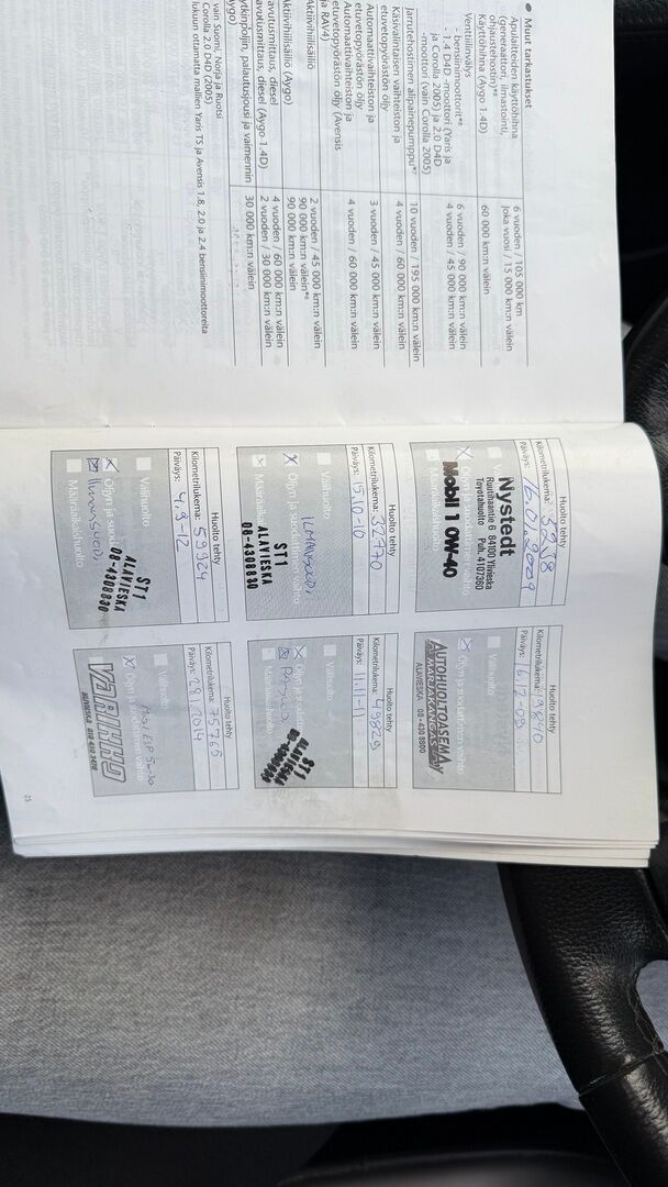 Toyota Avensis 2008 Vihreä