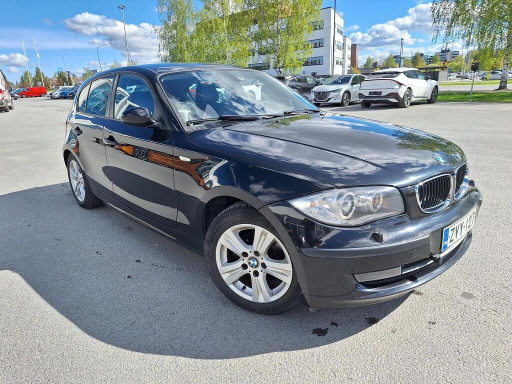BMW 116 2008 Musta
