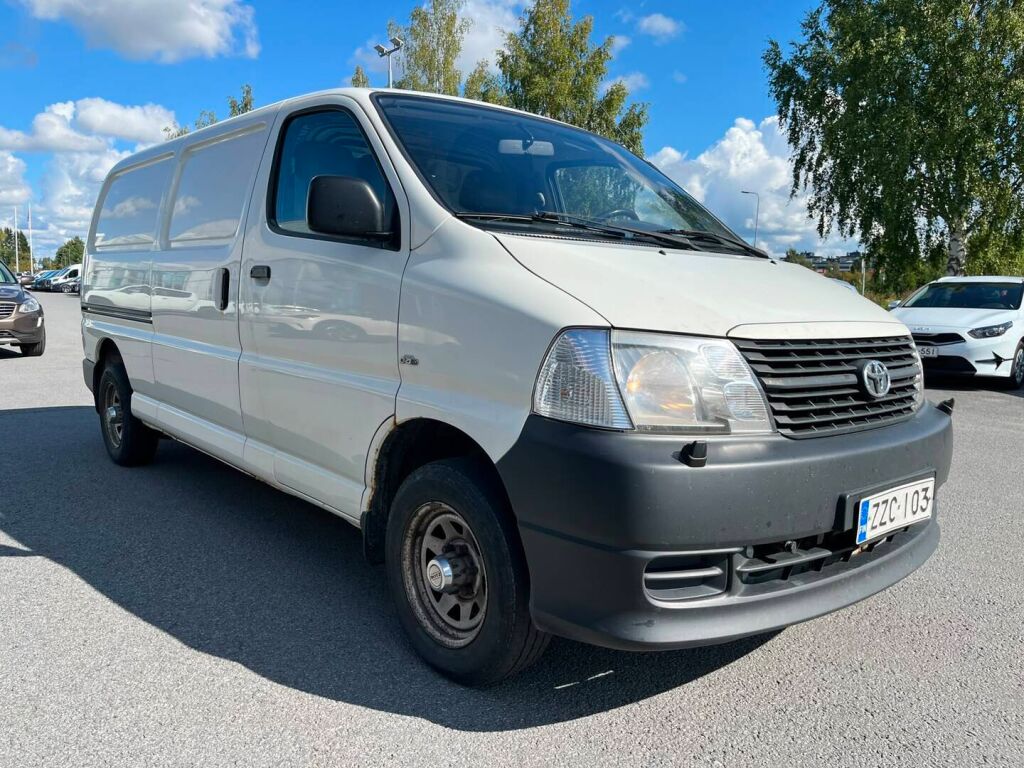 Toyota Hiace 2008 Valkoinen