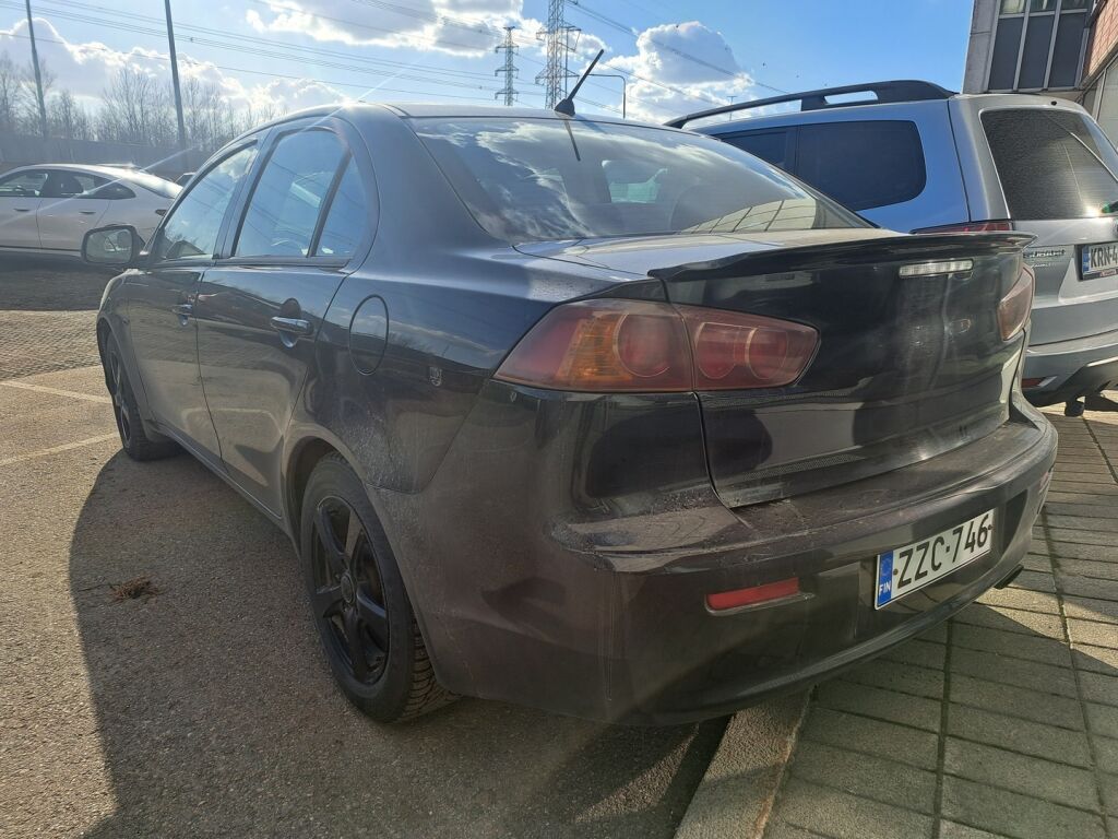Mitsubishi Lancer 2009 Musta